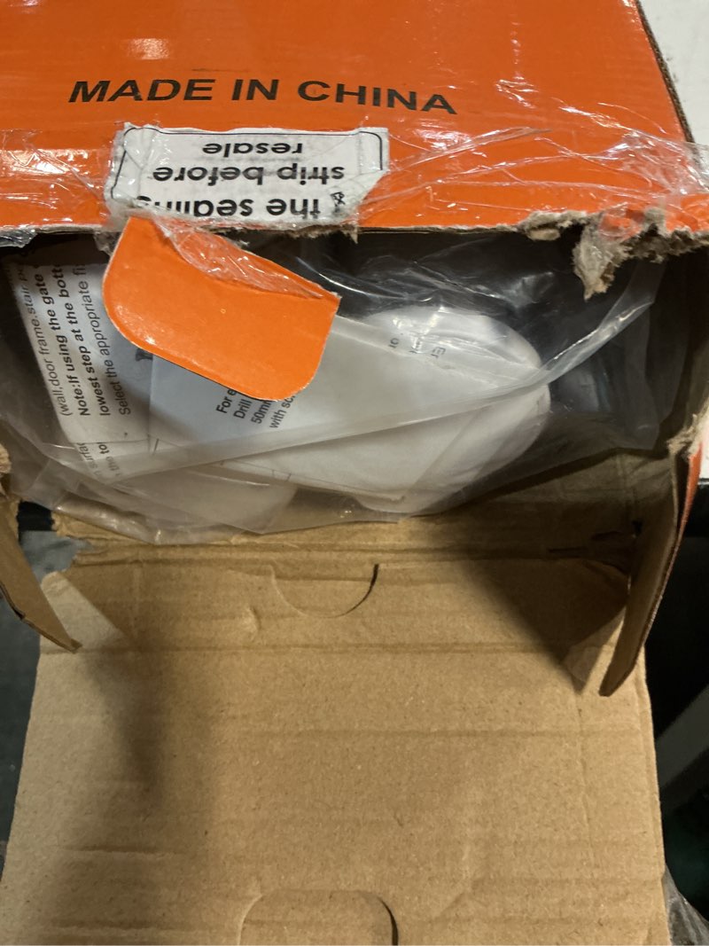 Condition photo showing New/Like New for (2 pack) retractable baby gate for doorways and stairs, mesh safety gate for pet, indoor & outdoor use, one-hand operation, easy installation, 33.6" tall, expands to 55" wide?white,33.6"x55") 33x55 inch(2 pack) white