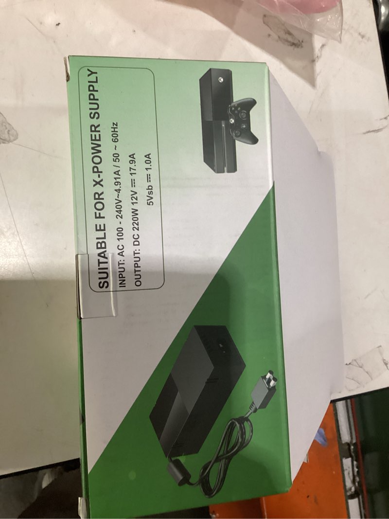 Condition photo showing Good Condition for ponkor power supply for xbox one, ac cord replacement power brick adapter 100-240v compatible with xbox one 360
