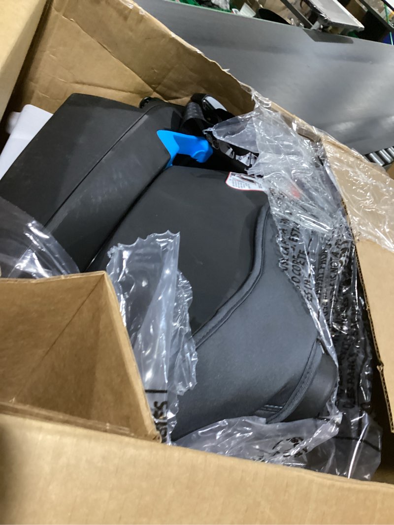 Condition photo showing As Is for evenflo reo by revolve360 rotating convertible car seat with quick clean cover, infant to toddler, forward and rear facing, compact design, one-time install (nantucket)