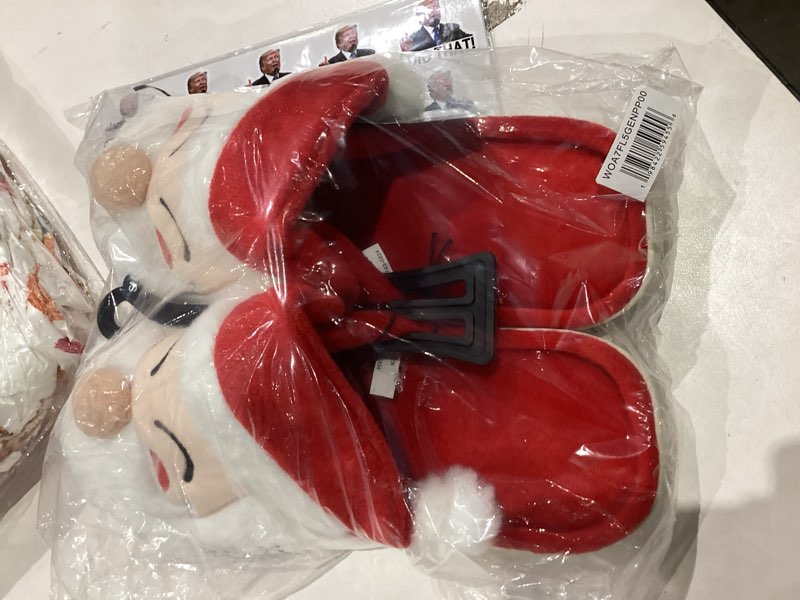 Bioworld Santa Claus Adult Red Mules-Small