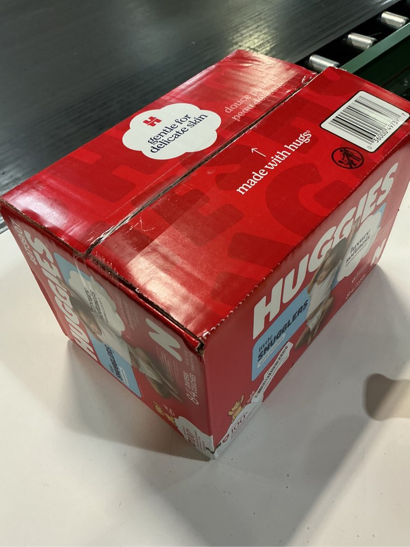 Condition photo showing New/Like New for huggies size newborn diapers, little snugglers baby diapers, size newborn (up to 10 lbs), 84 count, packaging may vary newborn 84