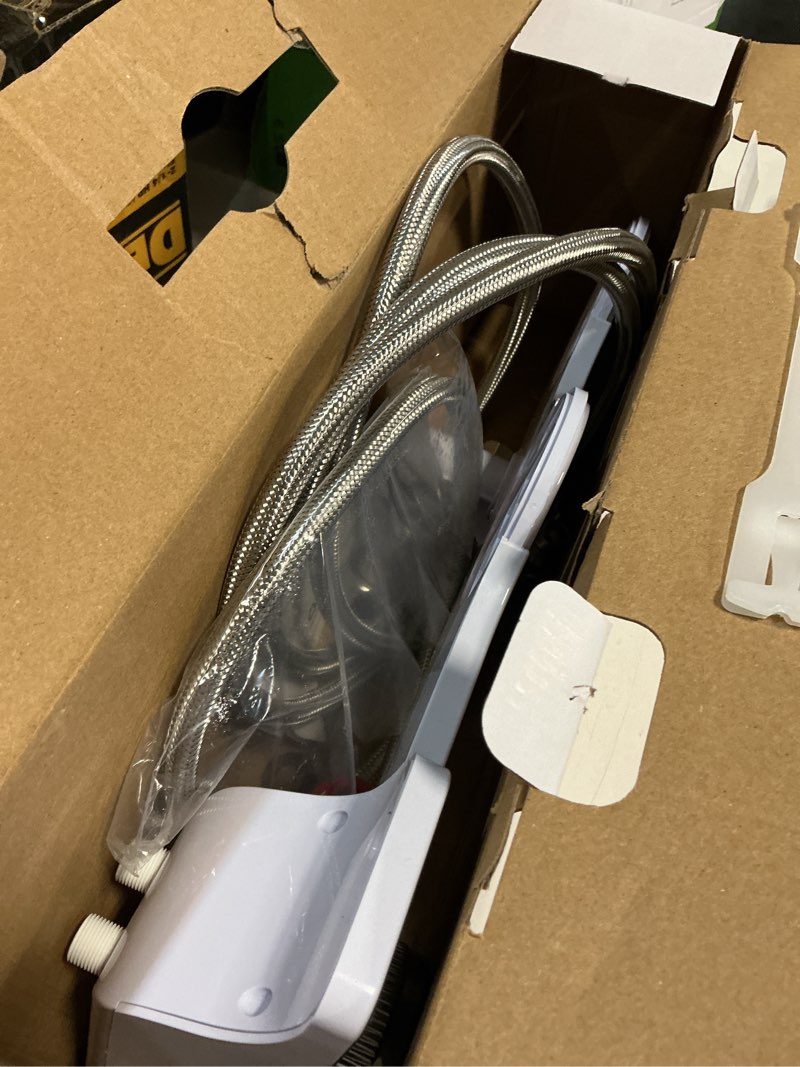 Condition photo showing Good Condition for analim bidet attachment for toilet seat, non-electric bidet hot and cold fresh water for frontal & rear wash with self-cleaning dual nozzles and adjustable pressure control