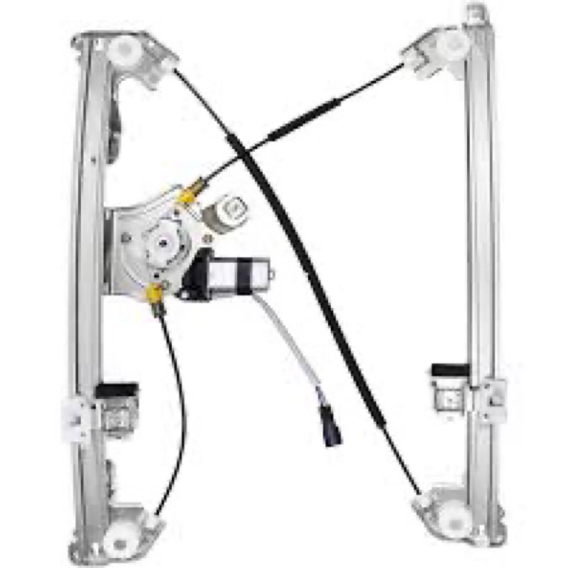 Vurkcy Front Left Driver Side Power Window Regulator with Motor Compatible with Ford F-150 2004-2008