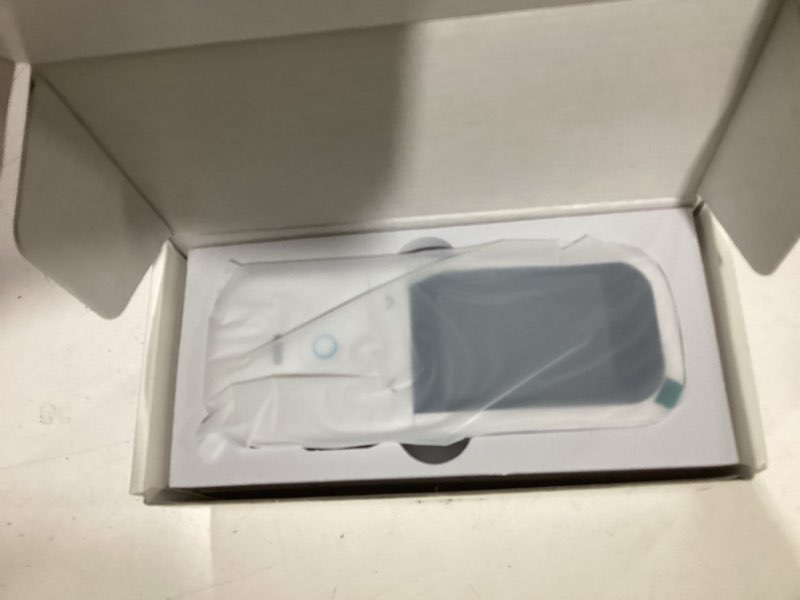 Condition photo showing As Is for handheld pulse oximeter for baby, fast spo2 reading with wrap-around probe, accurate oxygen saturation monitor with customizable spo2 & pulse alarms, infant pulse oximeter rechargeable for continuous overnight monitoring