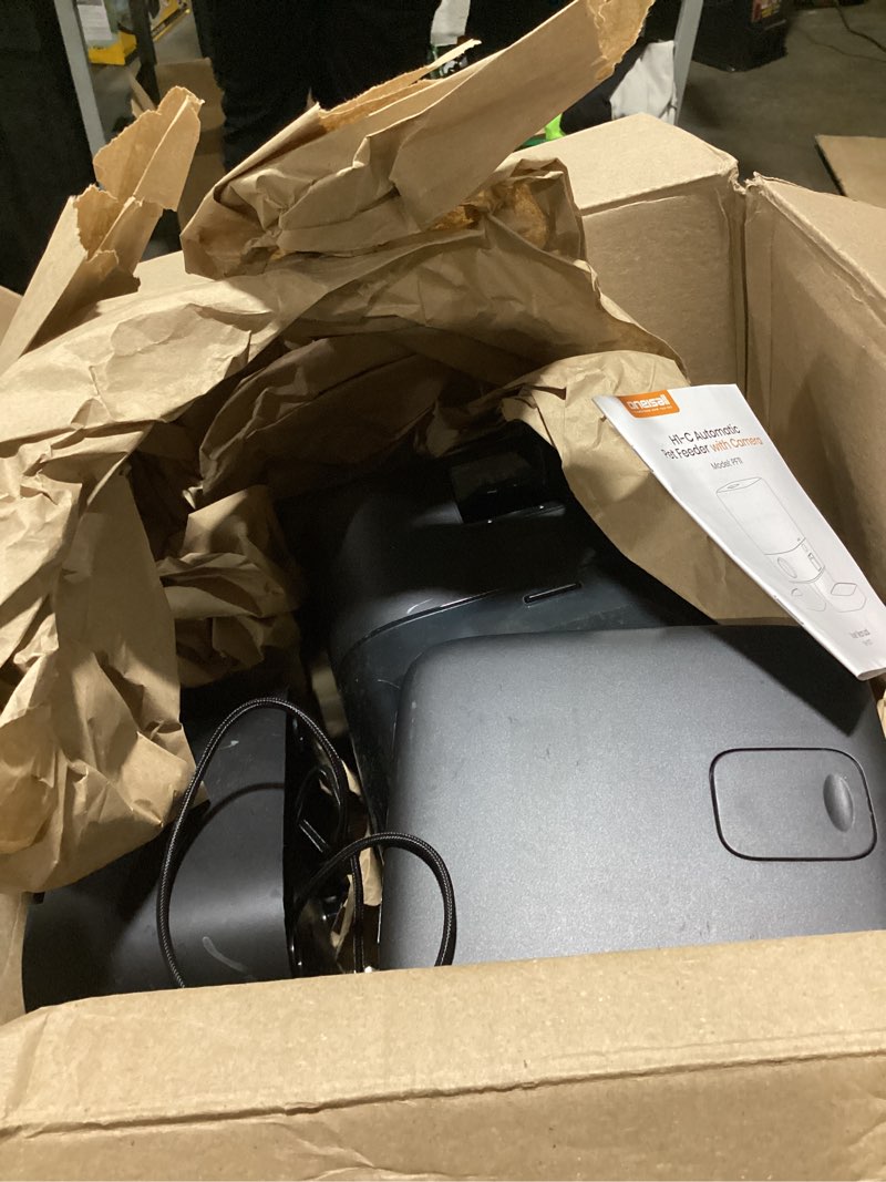 Condition photo showing Good Condition for oneisall automatic cat feeder with camera for 2 cats, 1080p hd night vision, 20 cups/5l cat feeder automatic, 2-way audio, motion-activated alerts, 5g wifi app remote control pet feeder dual cameras