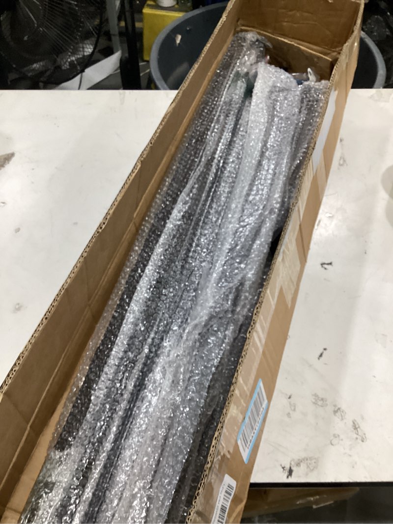 Condition photo showing As Is for mytee products (4 pack) shipping container 4 tier pipe racks, 18" (l) x 64" (h) 18" (l) x 64" (h) 4 - pack