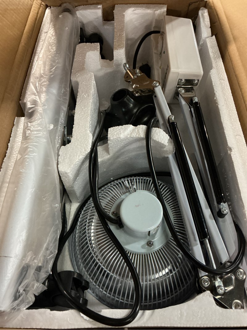 Condition photo showing As Is for tdp far infrared mineral heat lamp, 250w far infrared light, 5-stage timer control, anti-burn, relieves body and facial pain