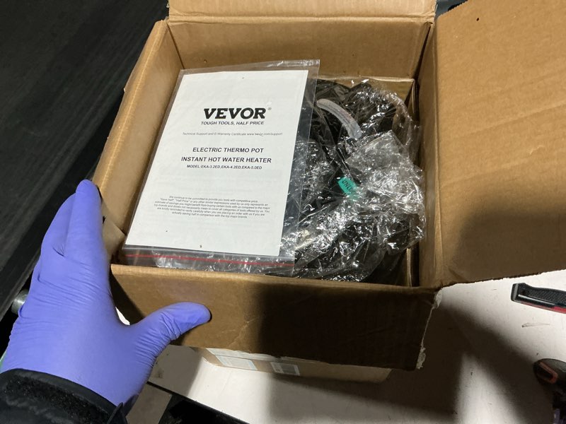 vevor hot water dispenser, adjustable 4 temperatures water boiler and warmer, 304 stainless steel co