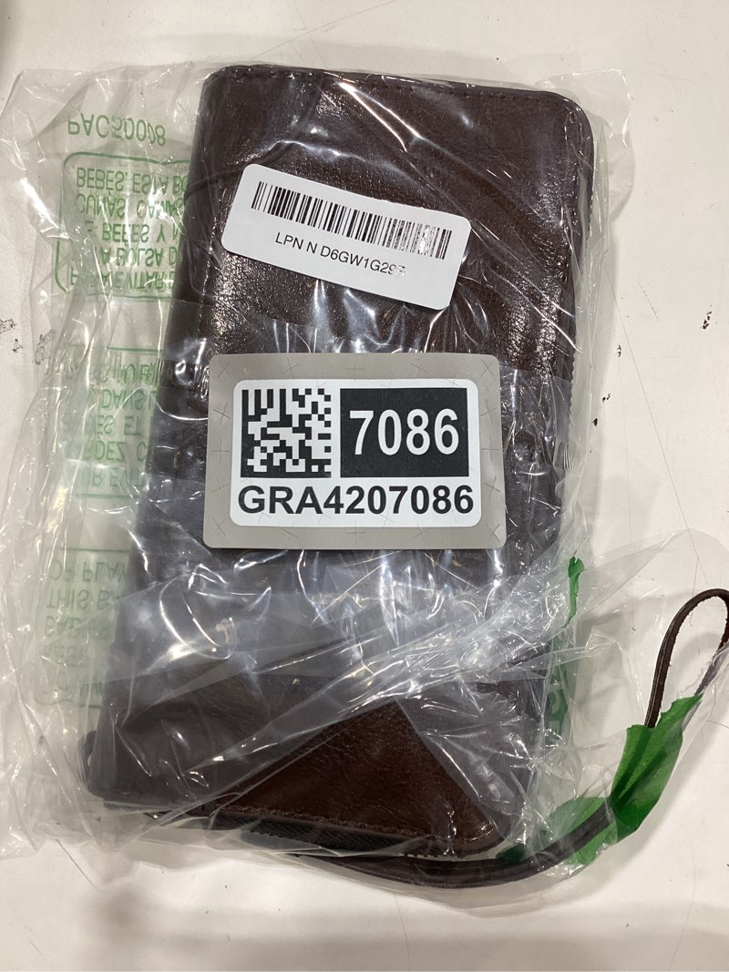 Condition photo showing Good Condition for large wallet clutch long leather phone purse business hand clutch bag card holder travel wallet for men women father husband double-brown