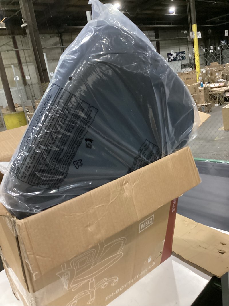 Condition photo showing Good Condition for newbulig computer desk office chair, ergonomic mid-back swivel rolling chair with breathable backrest and lumbar support wheels, mesh office chairs for adults home task gaming? black 1 pack black fixed arm