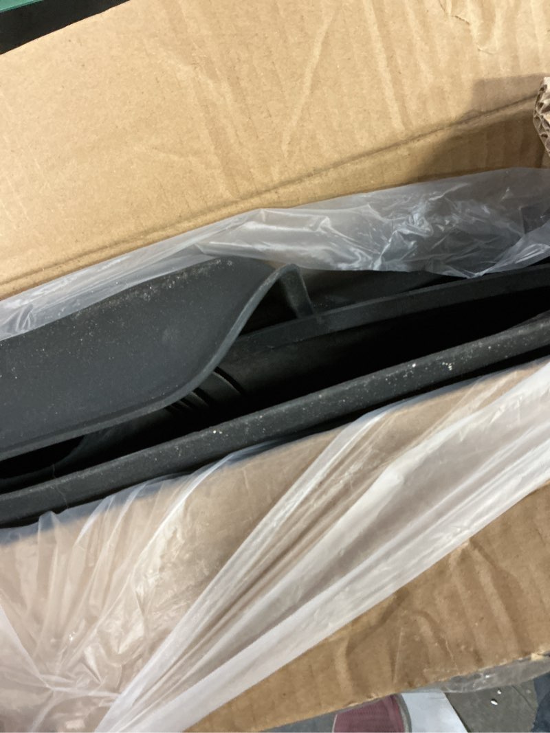 Condition photo showing As Is for taptes floor mats for tesla model 3 2017-2025 2026, premium all weather anti-slip waterproof floor liners car interior accessories - for model 3 highland 2025 2024 2023 2022 2021 2020 2019 2018 2017 3 pcs for tesla model 3 floor mats
