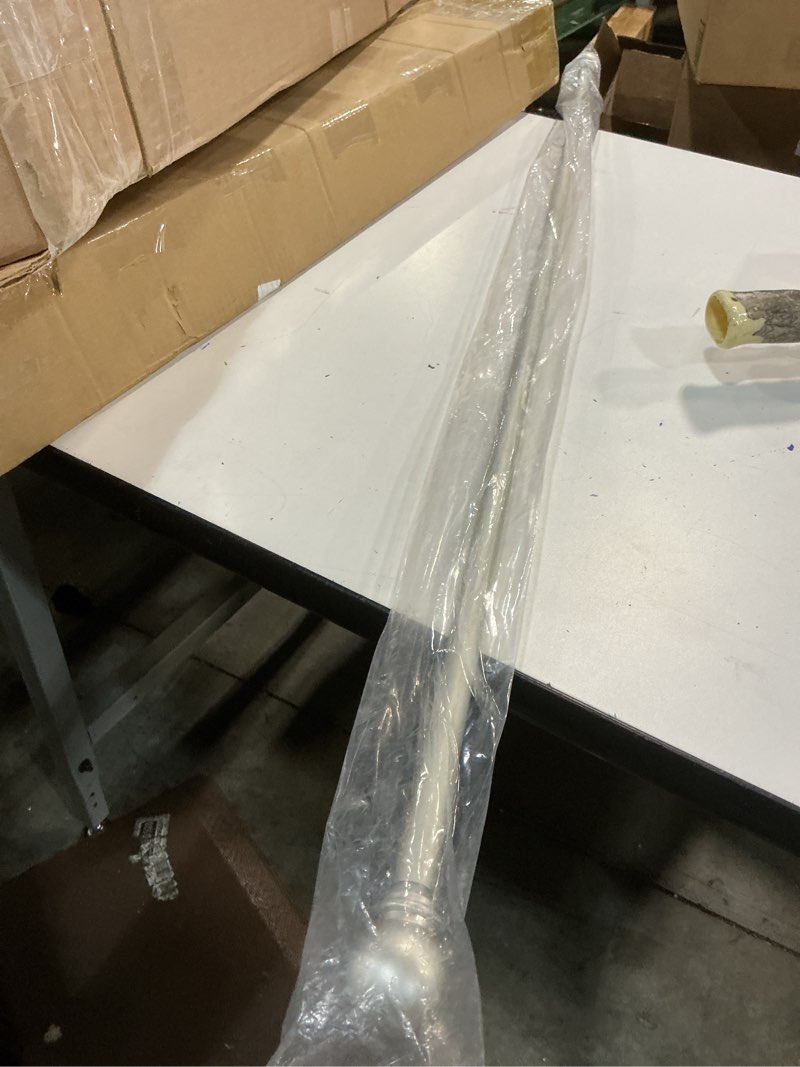 Condition photo showing Good Condition for Kenney KN71609 Chelsea Ball End Standard Decorative Window Curtain Rod, 48-86" Adjustable Length, Brushed Nickel Finish, 5/8" Diameter Steel Tube, 1-Pack