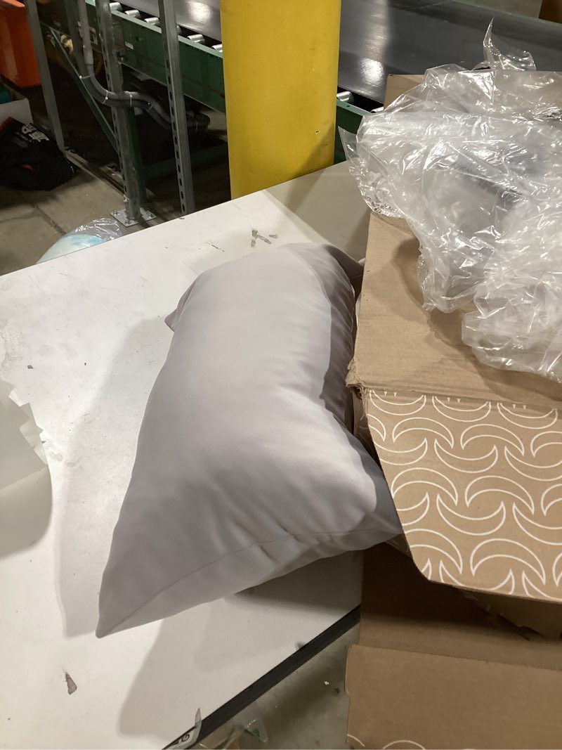 Purple Freeform Pillow - King Size, Customizable Support with GelFlex Grid & MicroFlex Moon Foam - Pressure Relief, Cooling, Extra Filling & Adjustable Height