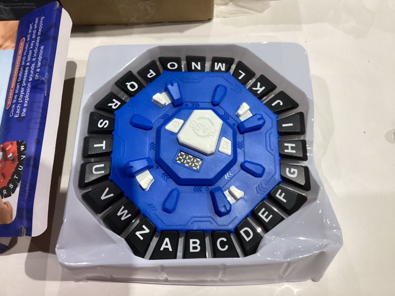 Condition photo showing Good Condition for Word Game Family Board Games with Display Timer and 2 Modes, The Fast-Paced 24 Letters Pressing Games, Learning Word Game for Kids & Adults, 2-8 Players, 15-20 Minute Play Time