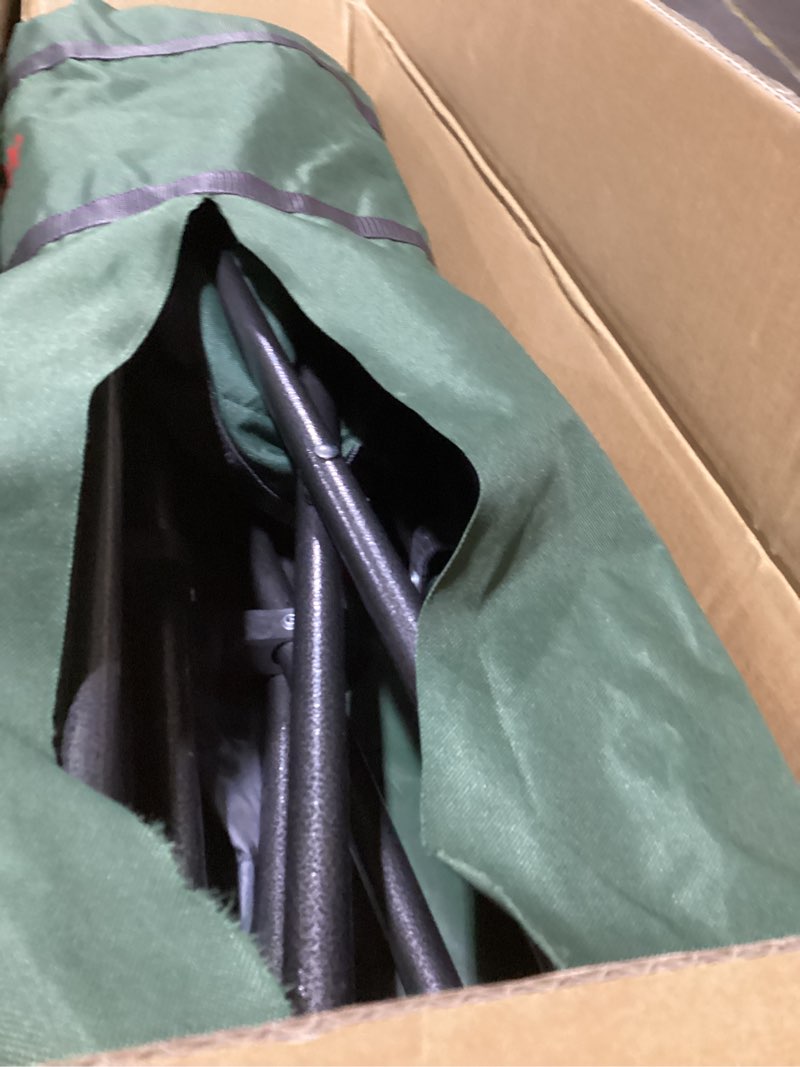 Condition photo showing New/Like New for nice c heated camping chairs with battery, outdoor heated sports chair, oversized xl padded camping chair, wide&thick, heavy duty 400lb, carry bag, cup holder & cooler (two green) 2-pack with power bank