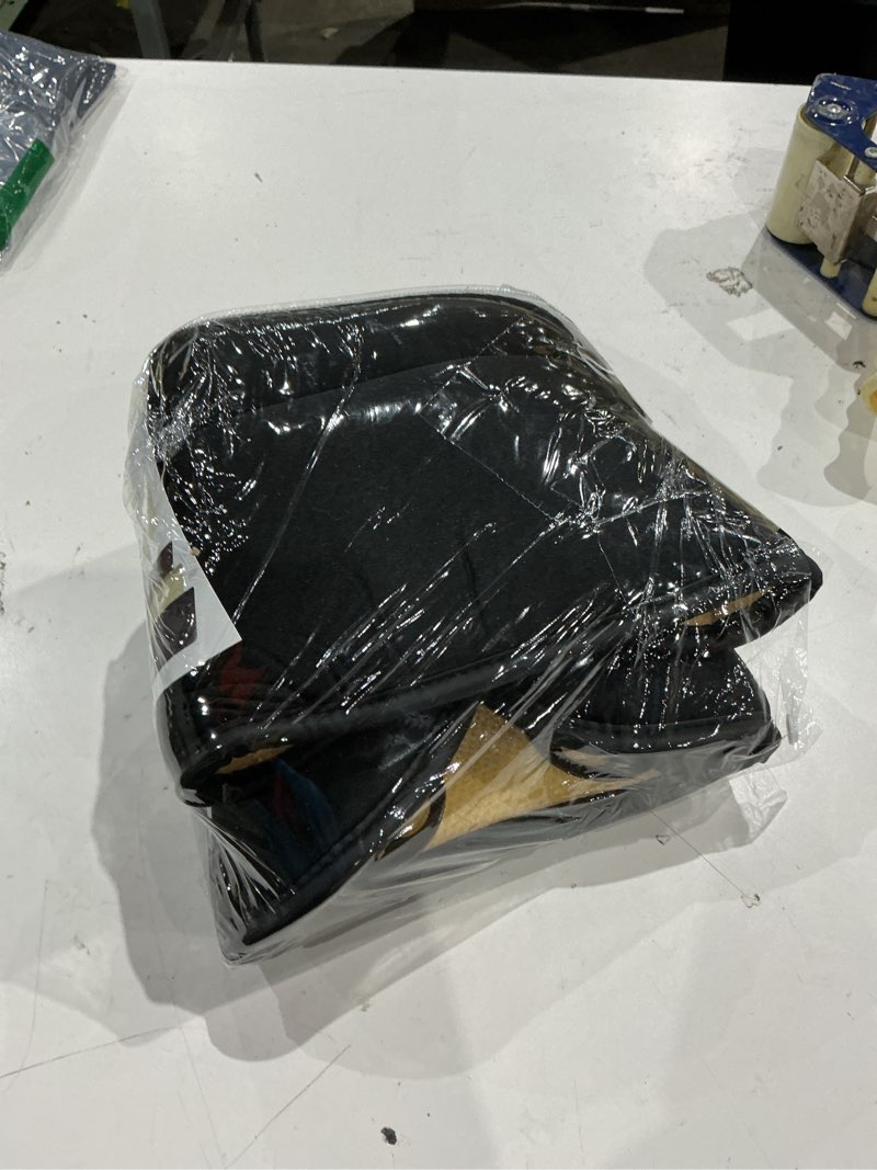 Condition photo showing Good Condition for myfamirea car seat cushion pad 1.2" thick comfort seat protector for car driver seat office chair home use memory foam seat cushion with non slip bottom, 20'' x 18.5'', black 1 pcs black