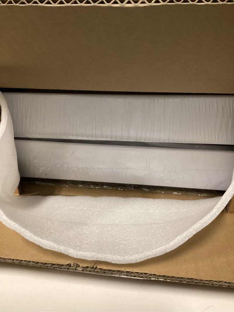 Condition photo showing New/Like New for 2Pack Expandable Pull Out Cabinet Organizer 21"Deep With Raising Pad for Framed Cabinets, Upgrade 3 Slide Rails Slide Out Drawers, Roll Out Shelves Adhesive,Adjustable Width 12.05"-20.4"White