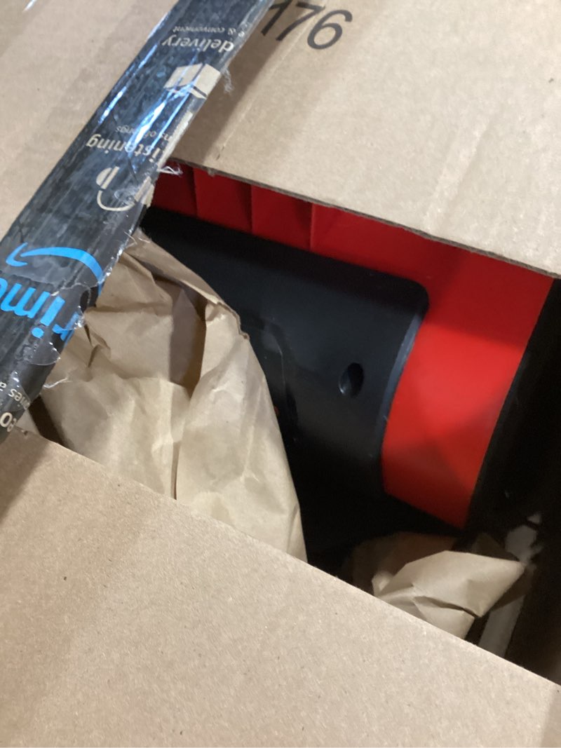 Condition photo showing Good Condition for Cordless Snow Shovel Compatible with Milwaukee 18V Battery, 12" Electric Snow Blower with 20FT Max Throw & Adjustable Handle & Safety Switch, Snow Thrower for Driveway, Deck, Patio, Steps (Tool Only) Red