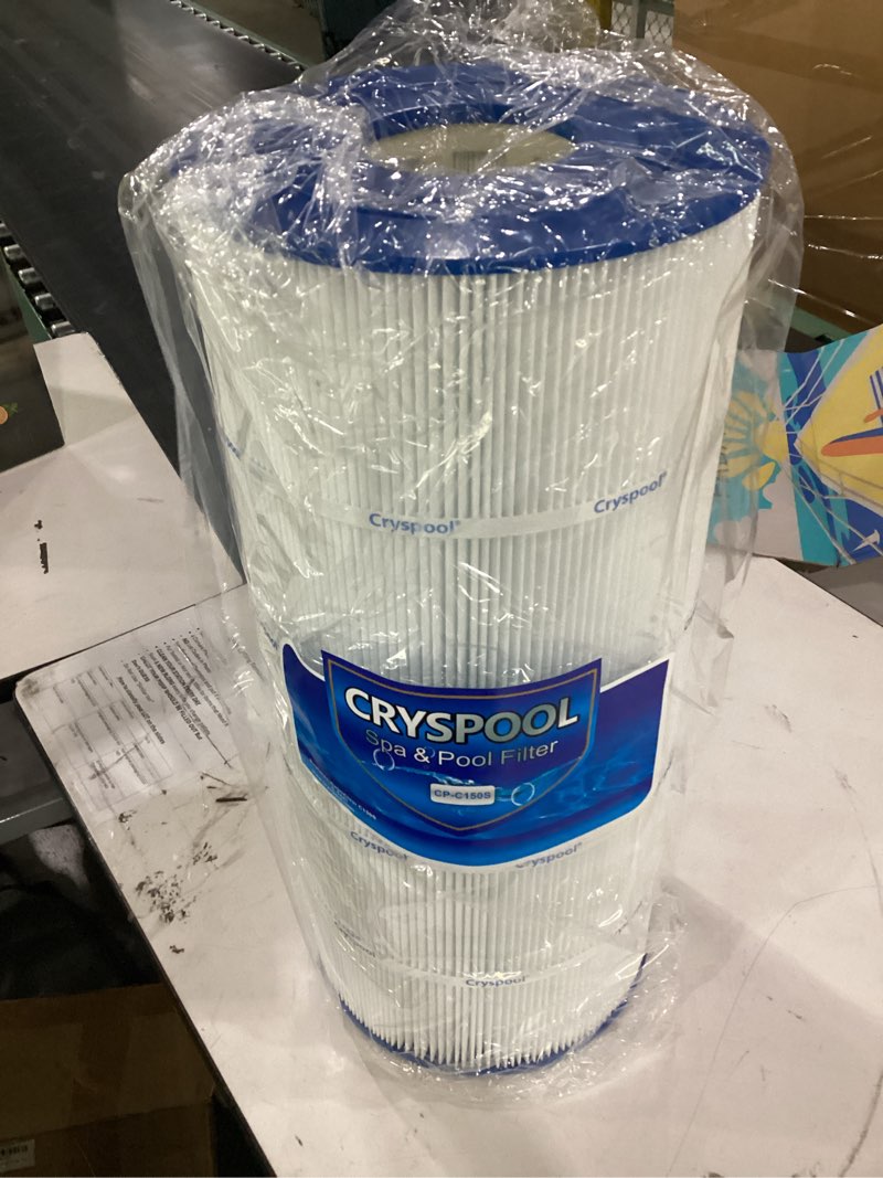 Condition photo showing Good Condition for cryspool® c150s filter compatible with cx150xre, swimclear c150s, cs150e, c-9441, pa150s, 150 sq. ft pool filter cartridge, 1 pack