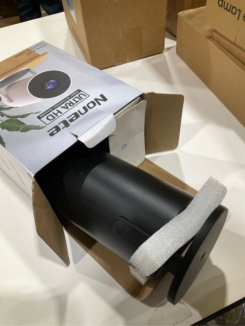 Condition photo showing Good Condition for [2026 upgraded] mini projector 4k supported 1080p fhd - auto keystone 270° rotatable, wifi 6 & bluetooth 5.2, smart android tv os, portable projector compatible with hdmi/tv stick/laptop/phone(black) black-ebony