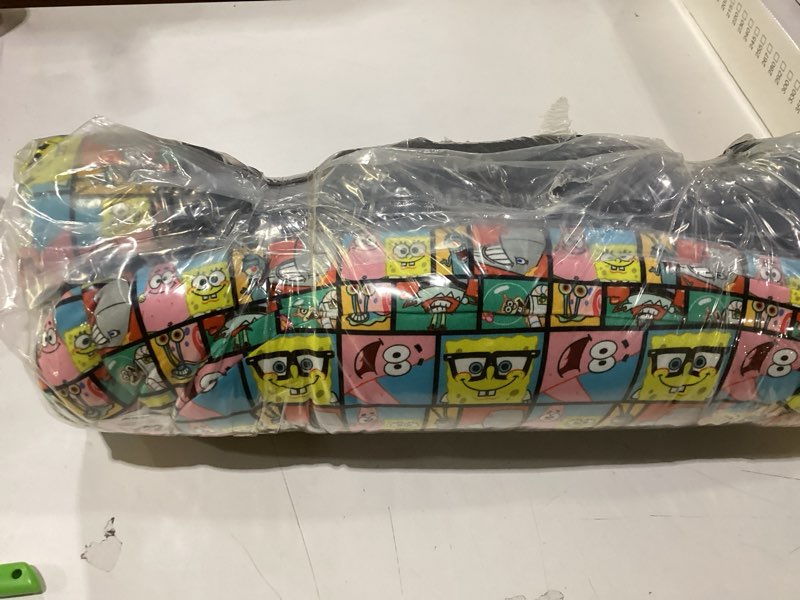 Condition photo showing New/Like New for SpongeBob SquarePants for Pets Deco Design Cuddler Dog Bed, 24"L x 19"W x 8"Th, Polyester, Officially Licensed 24"L x 19"W x 8"Th (Pack of 1) Deco Cuddler - 24" x 19" x 8"