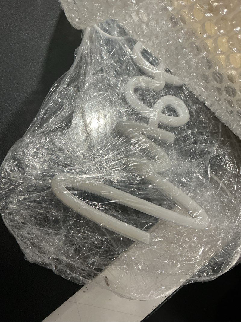 Condition photo showing Good Condition for Baby in Bloom Neon Sign Baby Shower Backdrop Welcome Sign,Nursery Wall Art USB Size:20inch Warm White-Baby in Bloom-20inch