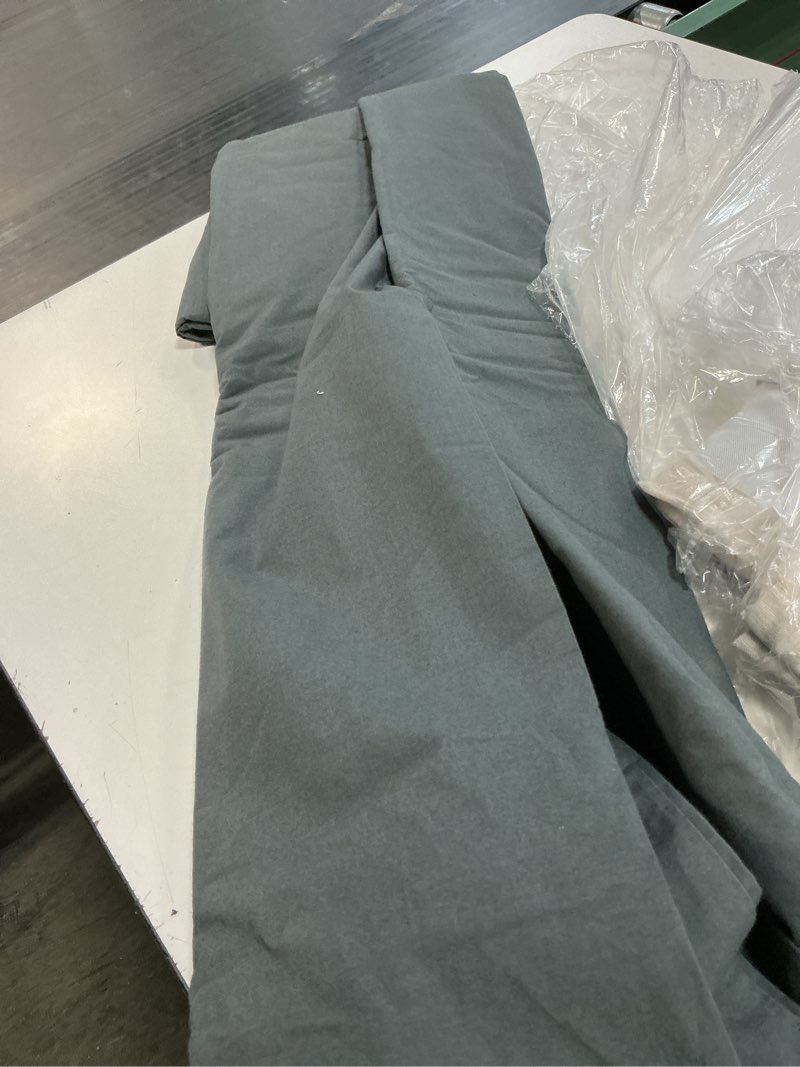 Condition photo showing Good Condition for organic brushed cotton duvet cover, full/queen 