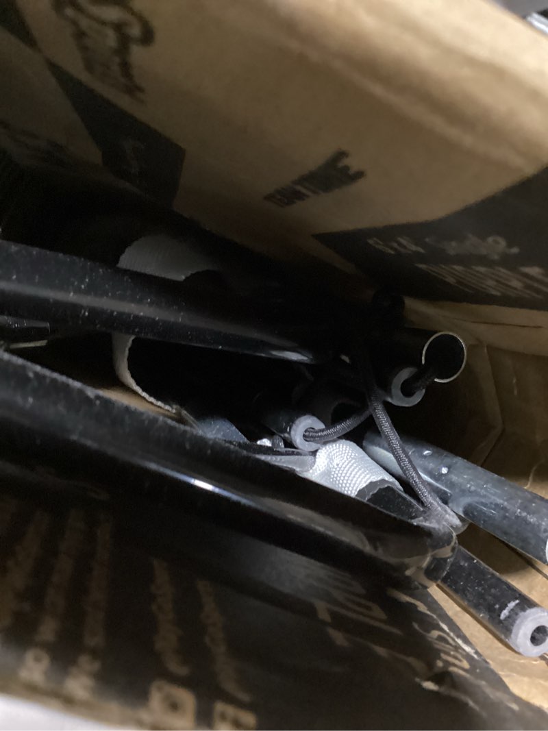 Condition photo showing As Is for GoSports Portable Soccer Goals for Kids - 13 Color Options - Choose 4 x 3 ft or 6 x 4 ft - Team Tone Pop Up Nets for Backyard 6 ft x 4 ft Purple