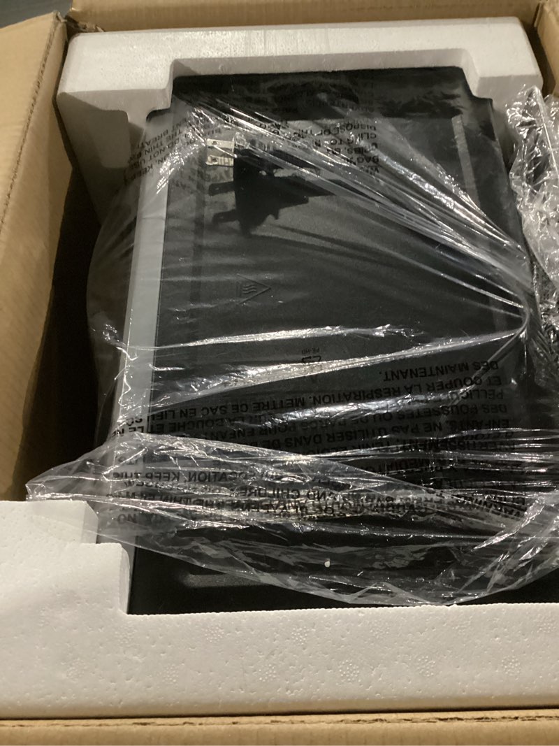 Condition photo showing New/Like New for proctor silex - 4 slice toaster oven with broiler - black