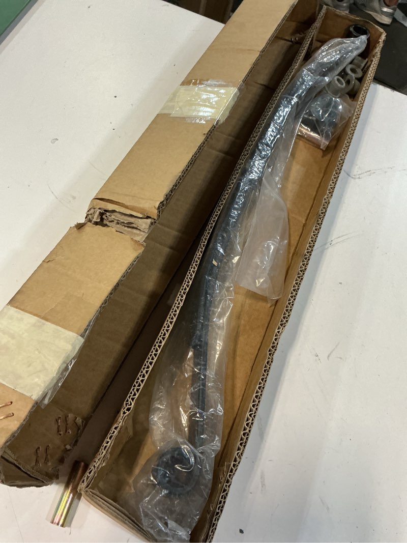 Condition photo showing As Is for heavy duty front 2 leaf springs kits, compatible with 1981+ club car ds and 2004+ precedent model gas electric golf carts, replace 103628801 1012030 1015108 front 2-leaf springs with bushings sleeves