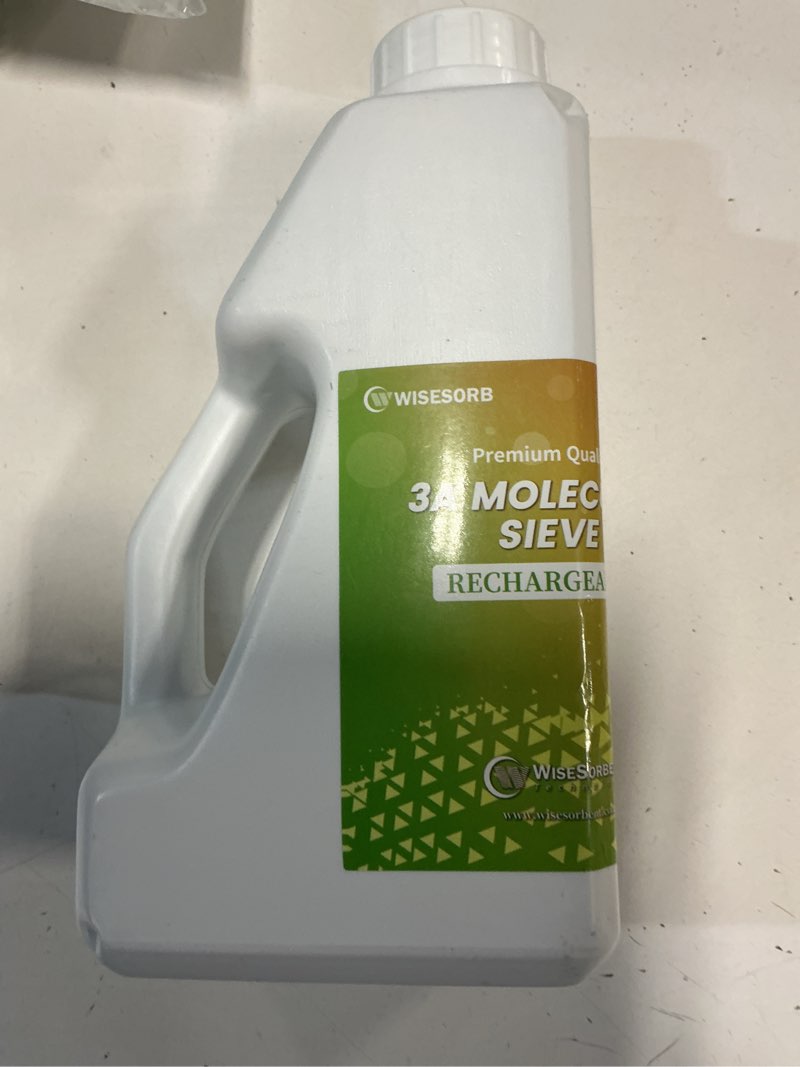 Condition photo showing Good Condition for Wisesorb 2 LBS 3A Molecular Sieve Desiccant Beads, Dehumidifier Moisture Absorbers