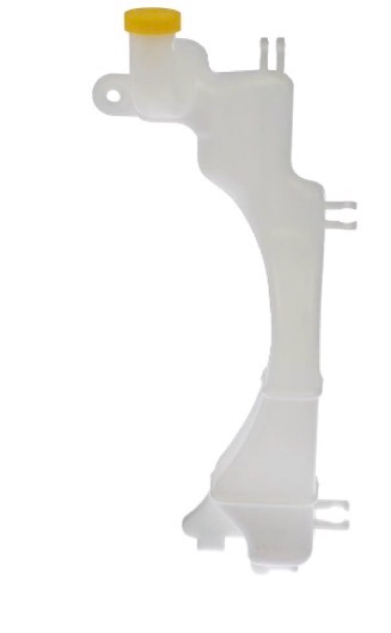 dorman 603-809 front non-pressurized coolant reservoir with cap compatible with select honda models