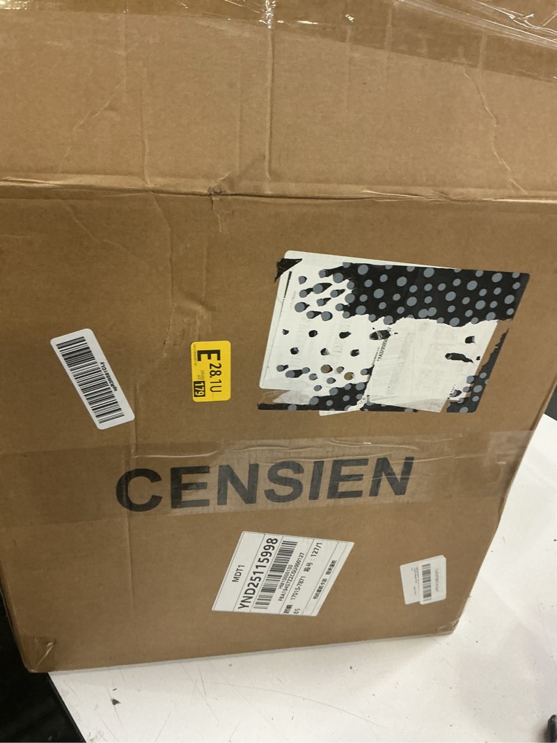 Condition photo showing Good Condition for censien 16 inch carry on luggage airline approved, expandable lightweight abs+pc hard shell suitcases with 360° spinner wheels, tsa lock, ykk zippers (dark gray, 1 pc) carry on - 16 inch - ext dark gray