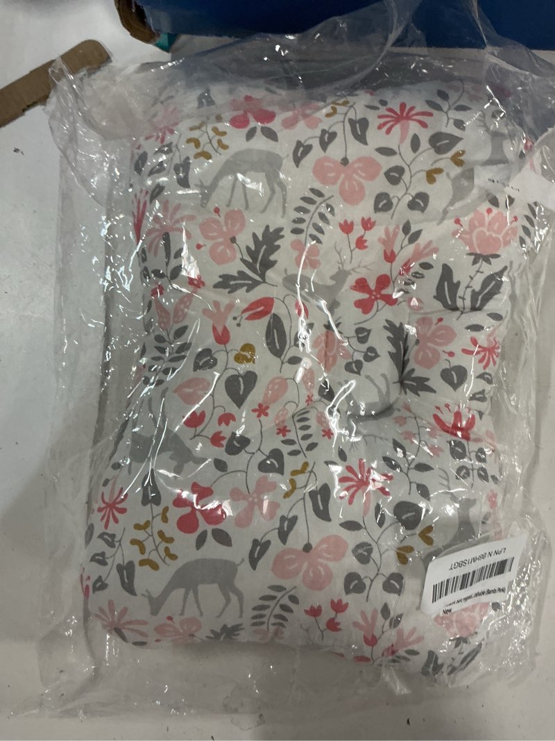 Condition photo showing New/Like New for soft hypoallergenic baby head & neck support organic cotton cover machine washable (bambi pink)