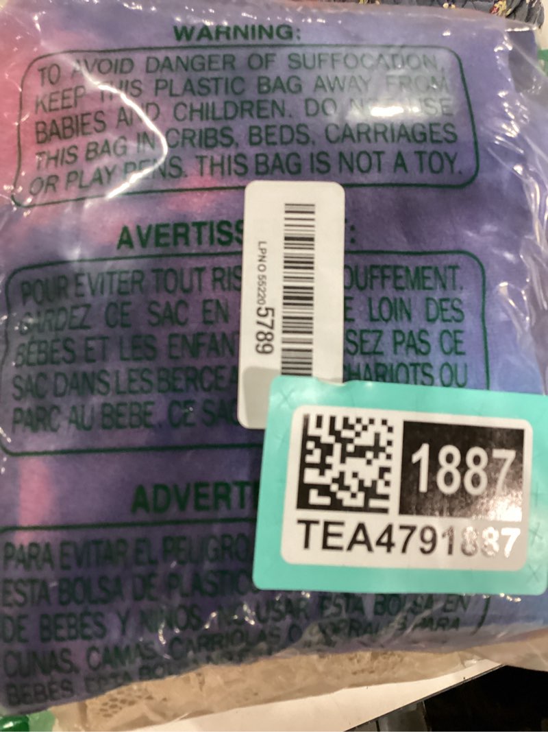Condition photo showing New/Like New for eunzel hot yoga towel - microfiber non slip yoga mat towel with grip dot sweat absorbent towel for hot yoga, pilates and fitness 72" x 24", purple & blue/pink purple & blue/ pink