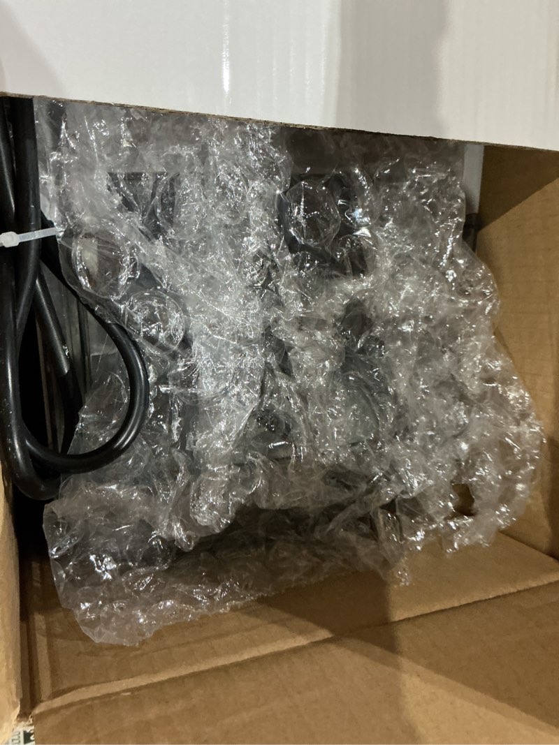 Condition photo showing As Is for frigidaire 26 lbs per day portable compact maker, ice making machine, stainless, medium
