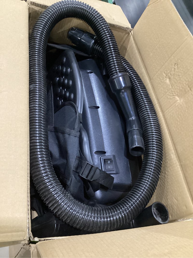 Condition photo showing Good Condition for (USED, NOT TESTED) Atrix VACBP10 Ergonomic Backpack Vacuum Cleaner, Premium Bundle with 10 Filters - 8-Quart HEPA Filter, 1400W Portable Small Vacuum for Mixed-Use - Including: 6' Hose, Blower Nozzles, Wand, Brushes