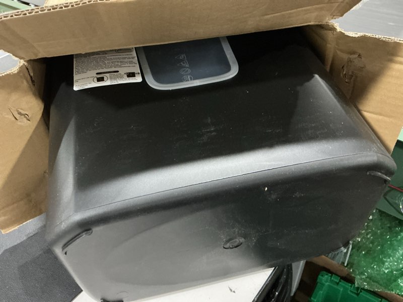 Condition photo showing Good Condition for bonsaii paper shredder, 8-sheet crosscut home office shredder with 4.2 gallon bin, p-4 security level document shredder shred credit card/mail/staple/clip (c261-c updated) crosscut 8 sheet updated