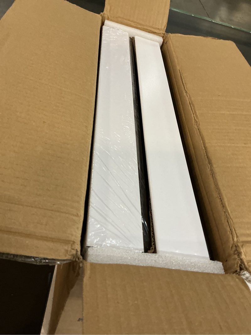 Condition photo showing Good Condition for 2Pack Expandable Pull Out Cabinet Organizer 21"Deep With Raising Pad for Framed Cabinets, Upgrade 3 Slide Rails Slide Out Drawers, Roll Out Shelves Adhesive,Adjustable Width 12.05"-20.4"White