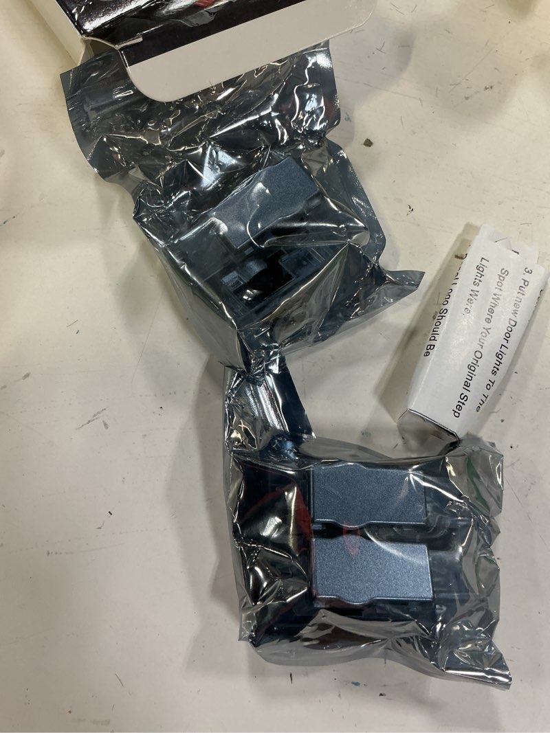 Condition photo showing New/Like New for 4 pcs door projection lights, welcome lights, ghost lights, puddle lights, compatible with 1/2/3?g20?/4/8/x1/x3/x4/x5(g05)/x7/m4/m8/z4/i3, performance edition new-m 4pcs