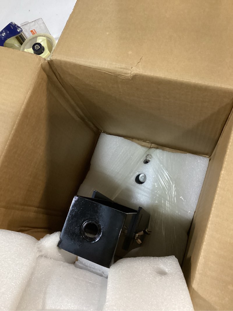 Condition photo showing New/Like New for pool fence drill guide with bubble level | adjustable angle pool fence drill guide with 5/8" anchor hole size | diy pool safety fence installation assistant