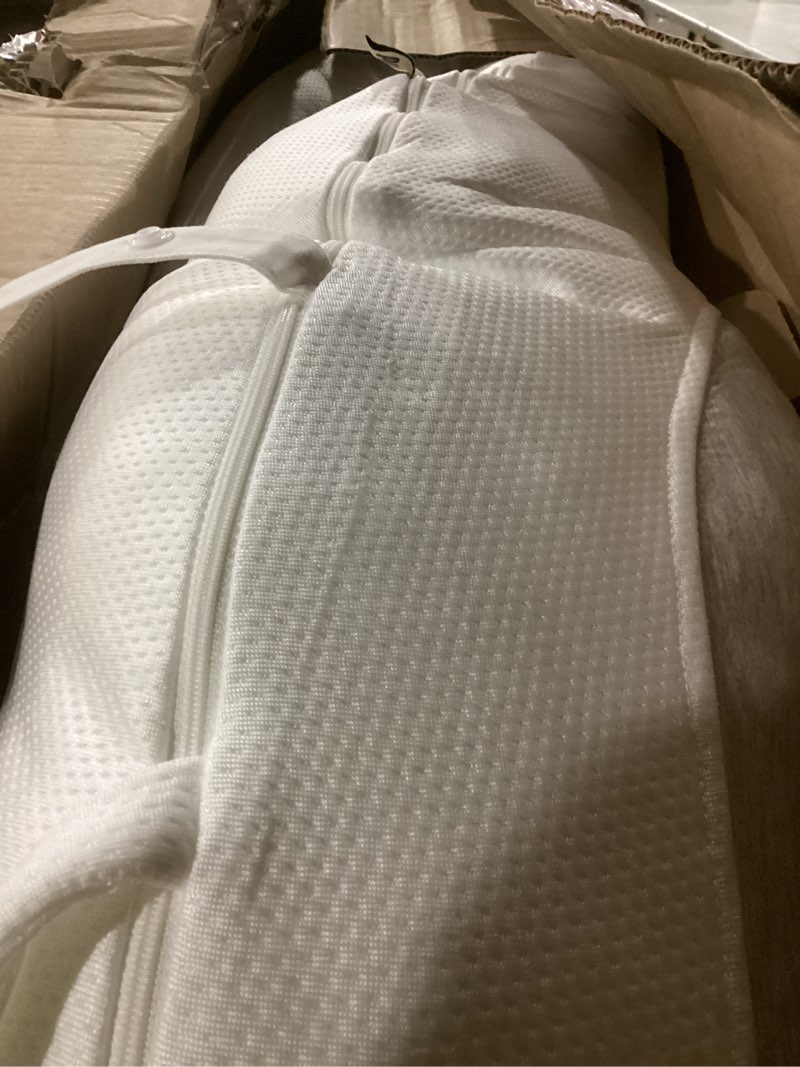 Condition photo showing Good Condition for plufl hugl cooling body pillow for adults made with cloudsupport fill | u shaped maternity pillows great for side sleepers & pregnant women | washable cover | grey large grey