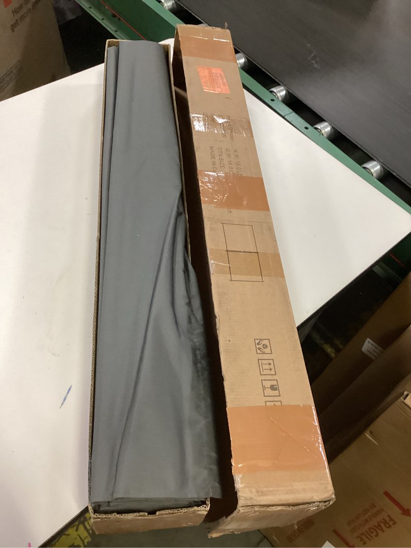 Condition photo showing Good Condition for Rantila Indoor Room Divider, Portable Office Divider, Room Divider Wall Screen 2 Large Panel, Folding Partition Privacy Screen Walls Dividers for Room Separator 142" W x 71" H,Gray Grey 2 Large Panels