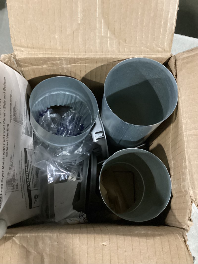 Condition photo showing Good Condition for whirlpool w10323246 genuine oem 4-way vent kit for dryers – replaces 52777, white