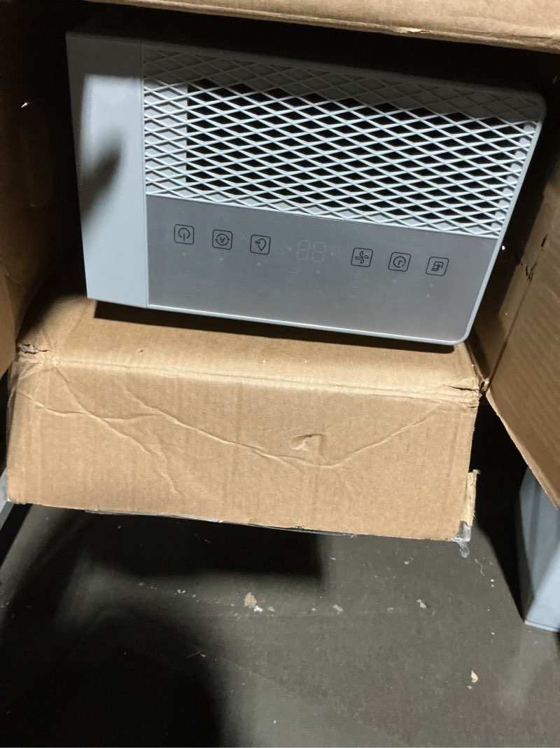 Condition photo showing As Is for 5000 Sq.Ft Energy Star Most Efficient 2024 Dehumidifier with Pump,DECIUU Max 100 Pint Dehumidifier for Basement with Drain Hose,Intelligent Humidity Control for Home Bathroom Garage Grey 5000 Sq.Ft with Pump