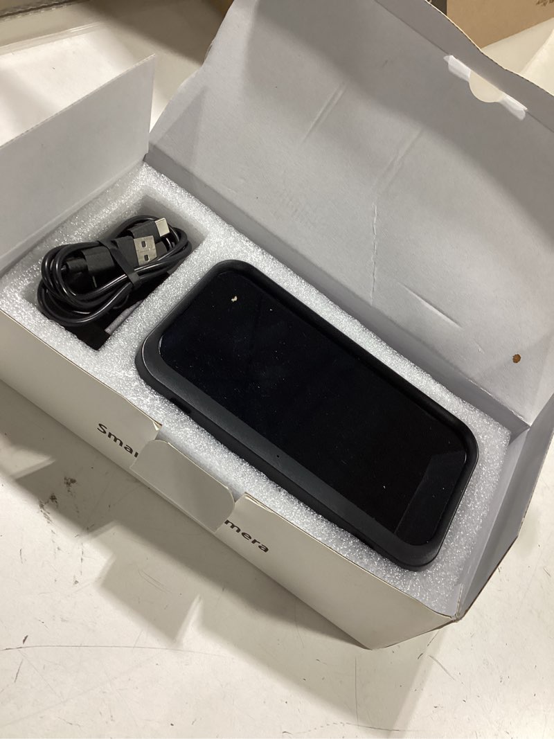 Condition photo showing Good Condition for untested clock camera – nanny cam with 1080p hd video, ai motion detection, night vision, dual-band 2.4/5ghz wifi, bluetooth setup, local & cloud storage, indoor security camera for home & office