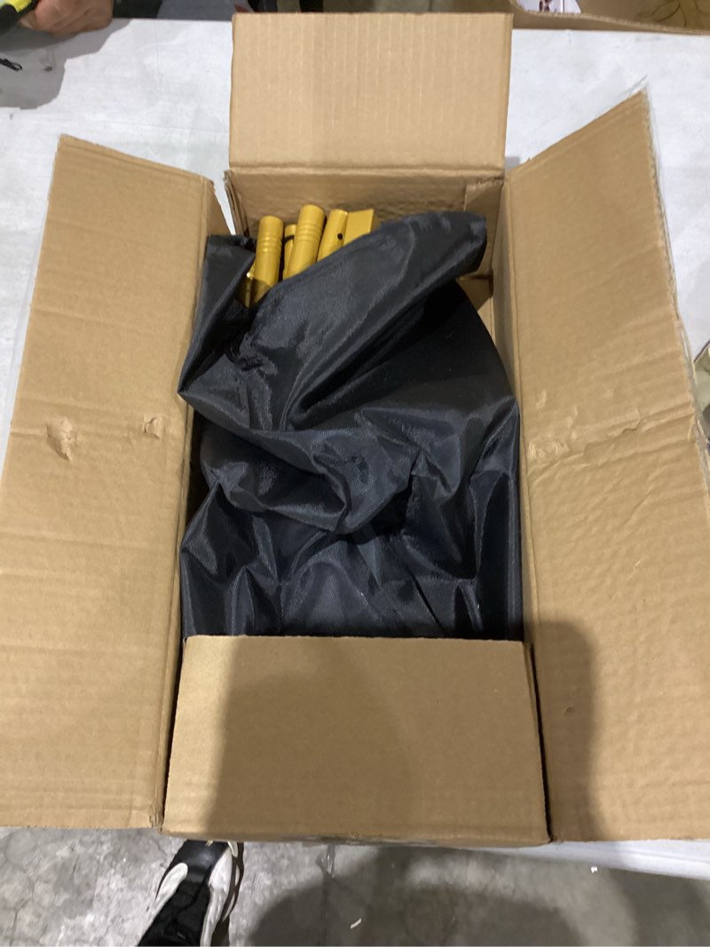 Condition photo showing Good Condition for Wingedbird 6.5ft Gold Door Arch Frame Metal Wedding Flower Arch Balloon Backdrop Stand with Storage Bag, Easy to Assemble for Bridal Baby Showers, Ceremony, and Birthday Party Decoration