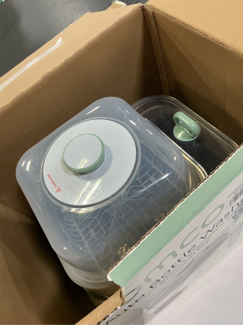 Condition photo showing As Is for Momcozy KleanPal Pro Baby Bottle Washer, Sterilizer & Dryer - All-in-One Cleaning Machine for Bottles, Pump Parts & Baby Essentials - Time-Saving & Effortless Care