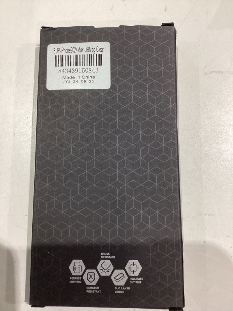 Condition photo showing Good Condition for SUPCASE for iPhone 16 Pro Max Case with Camera Control Capture Button (Unicorn Beetle Mag), [Compatible with MagSafe] [Military-Grade Protection] Slim Clear Magnetic Phone Case (Clear)