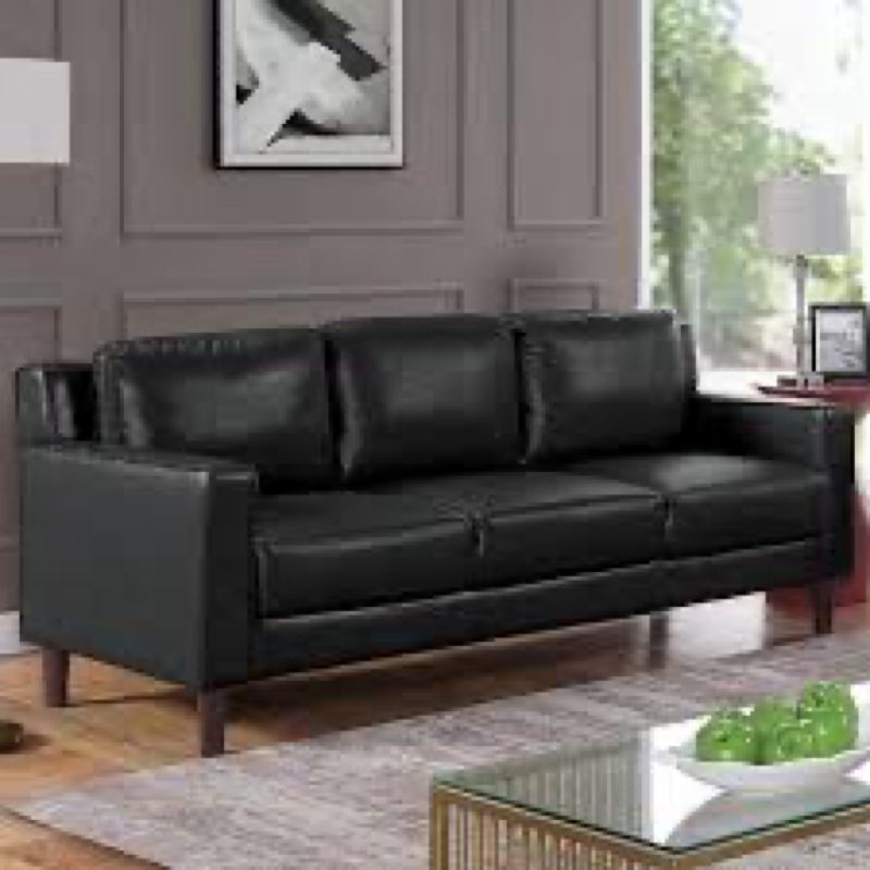 HANOVER SOFA, BLACK